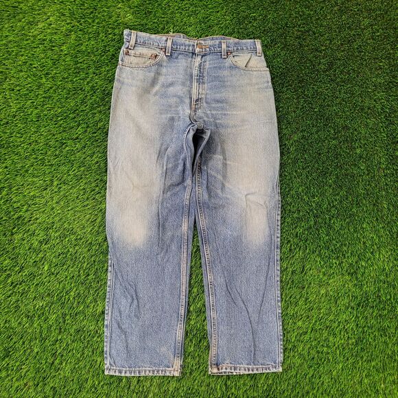 Vintage LEVIS 540 Relaxed Jeans 34x29 (36x29) Blue - Picture 1 of 16